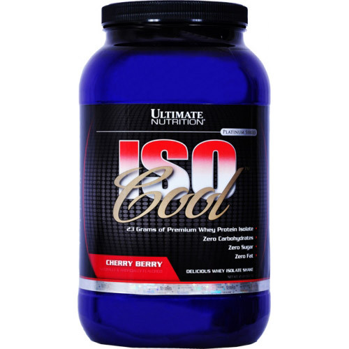 

Сывороточный протеин изолят Ultimate Nutrition ISO Cool 900 грамм