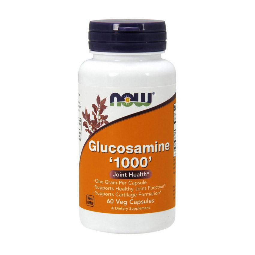 

Глюкозамин для суставов и связок NOW Foods Glucosamine 1000 60 капсул