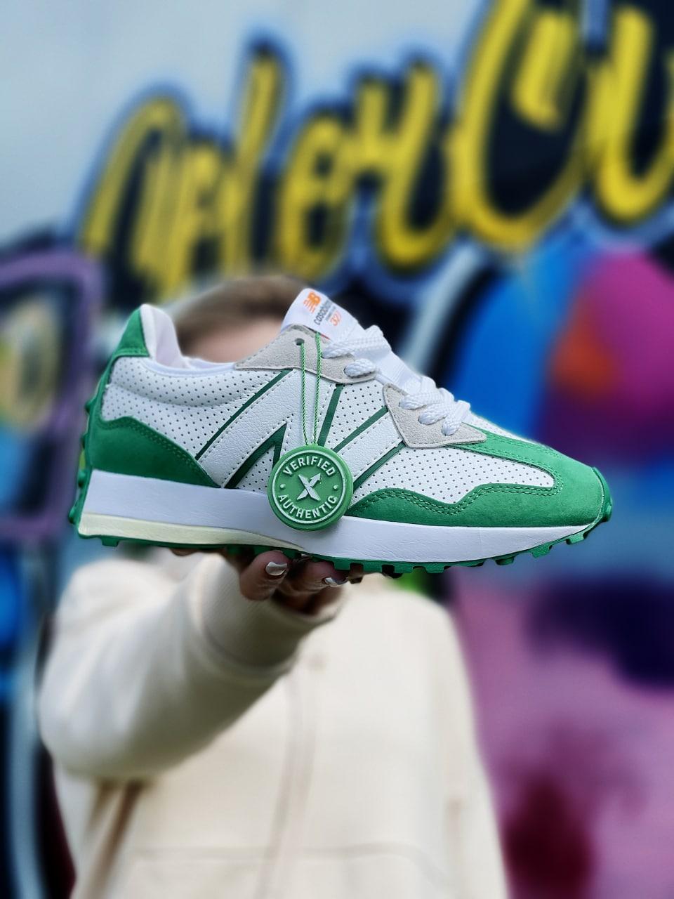 

Кроссовки New Balance 327 Casablanca green 41, Белый