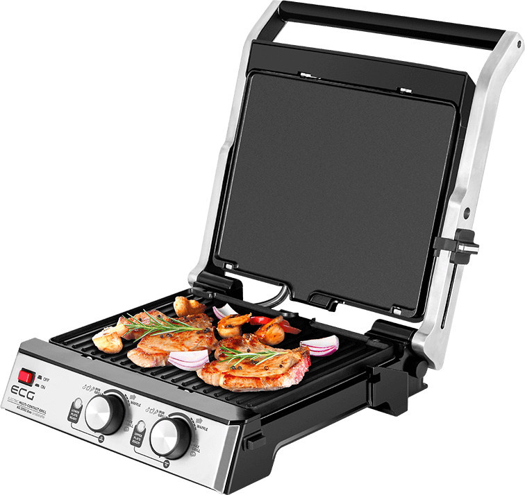 

Электрогриль Ecg Duo Grill and Waffle KG-2033 2000 Вт