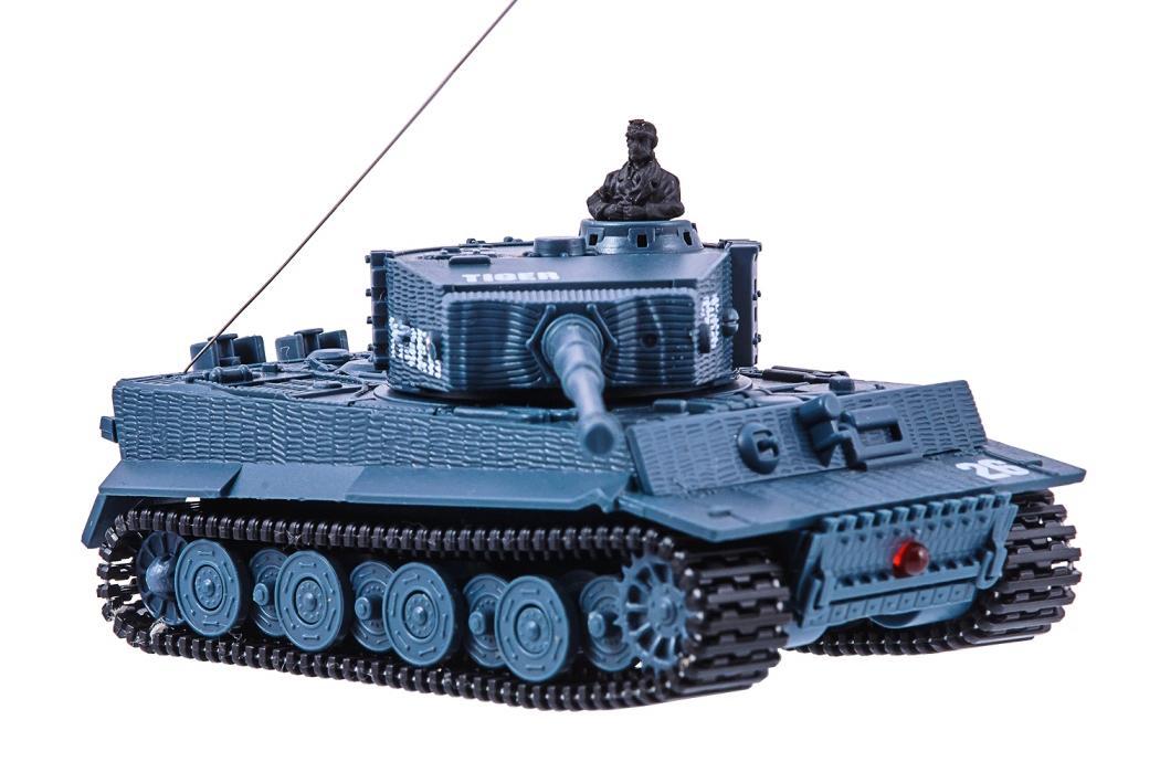 

Танк микро р/у 1:72 Tiger со звуком (серый)