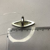 Перламутр кольцо с перламутром 16,5 размер кольцо с перламутром в серебре Индия, фото 8