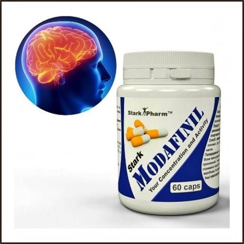 

Стимулятор для концентрации внимания Modafinil100mg - 60 caps - Stark Pharm