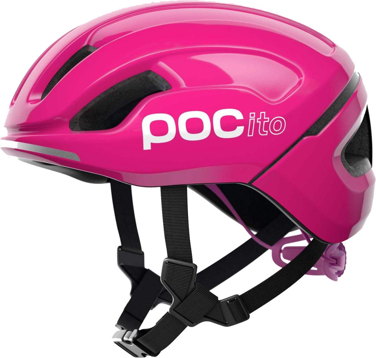 

Детский велосипедный шлем POC POCito Omne SPIN, Fluorescent Pink, S