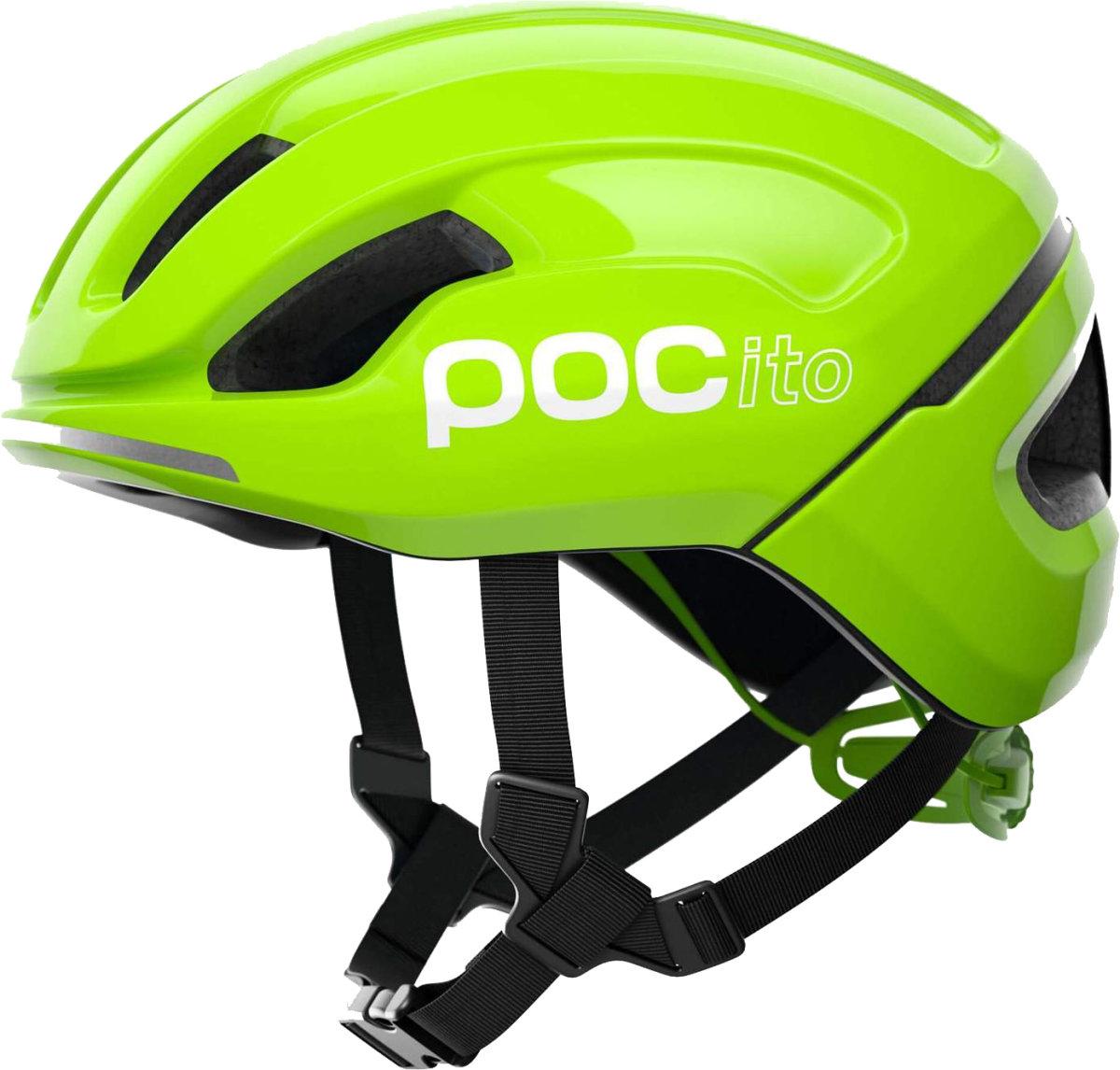 

Детский велосипедный шлем POC POCito Omne SPIN, Fluorescent Yellow/Green, S