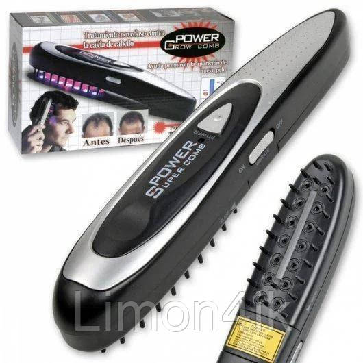 

Лазерная расческа от выпадения волос, облысения Babyliss Glow Comb, Черный
