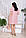 Легку бавовняну сукню трапецієподібного силуету, в романтичному стилі. Рожевого кольору з квітковим візерунком., фото 3