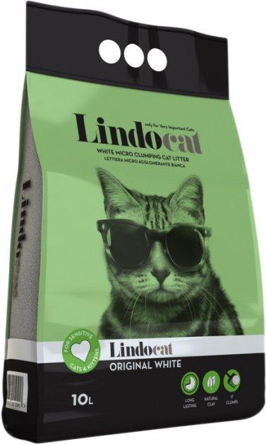 

Наполнитель бентонитовый для кошачьих туалетов LINDOCAT Original, без запаха, мелкая гранула, 10л/8,5кг