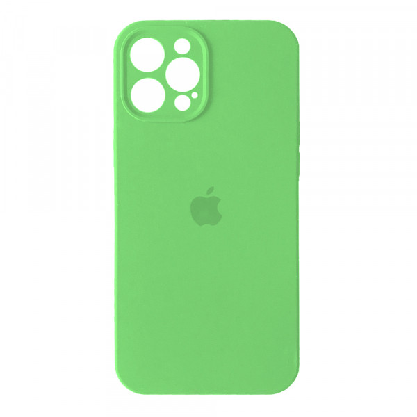 

Silicone Case Full Camera for iPhone 12 Pro Max (50) spearmint