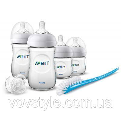 

Бутылочка для кормления Philips AVENT Natural (набор) (SCD301/01), Белый