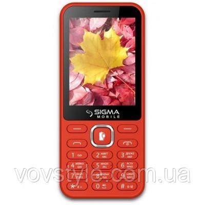 

Мобильный телефон Sigma X-style 31 Power Red (4827798854730), Красный