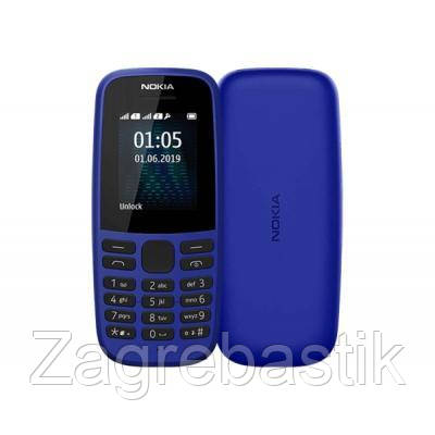 

Мобильный телефон Nokia 105 SS 2019 Blue (16KIGL01A13), Синий