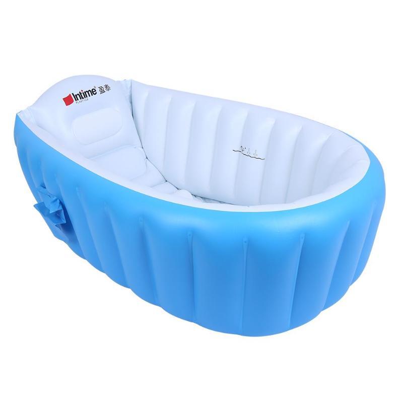 

Надувная ванночка СИНЯЯ Intime Baby Bath Tub (20)