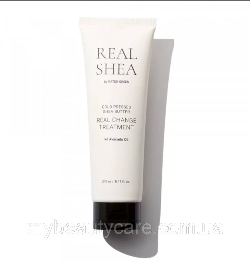 

Питательная Маска для Волос с Маслом Ши Rated Green Real Shea Real Change Treatment 240 мл