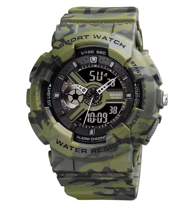 

Skmei 1689 Green Camo