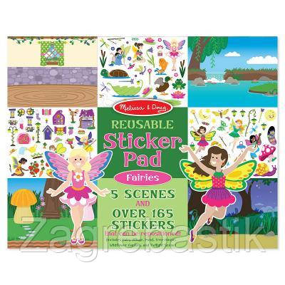 

Набор для творчества Melissa&Doug многоразовые наклейки "Феи" (MD8603)