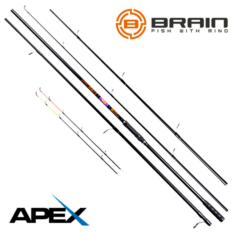 

Фидерное удилище Brain Apex Double, 4,5 м, до 250 г