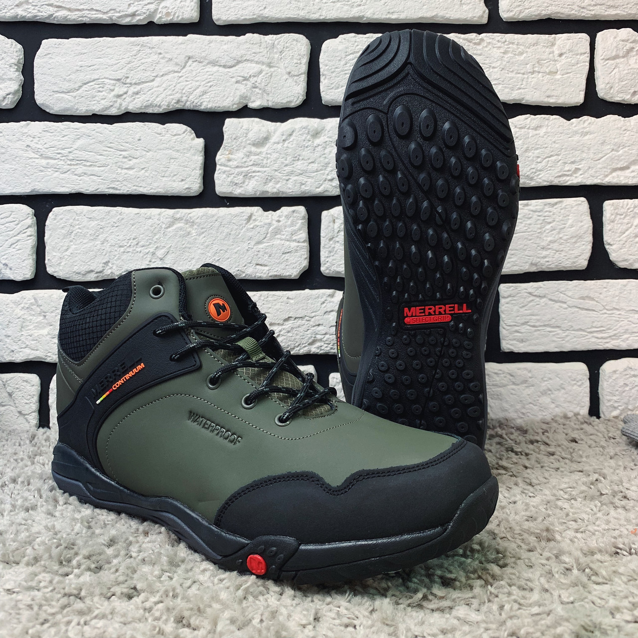 

Зимние ботинки (НА МЕХУ) Merrell Continum 14-144 ⏩ [ 41,43,44] 43, Зелёный