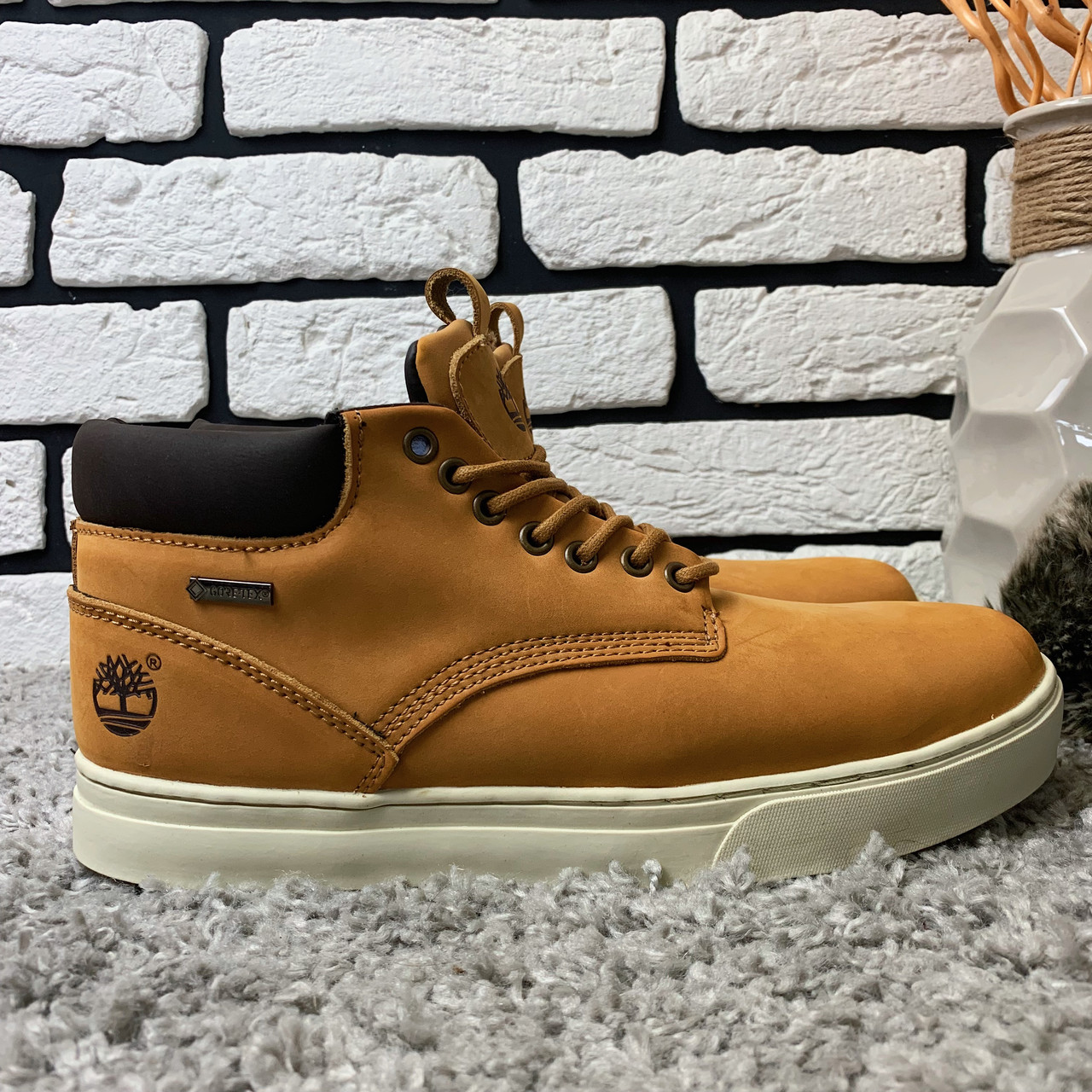 

Зимние ботинки (на меху) Timberland 11-070 ⏩ [ 43,45 ] 45, Песочный