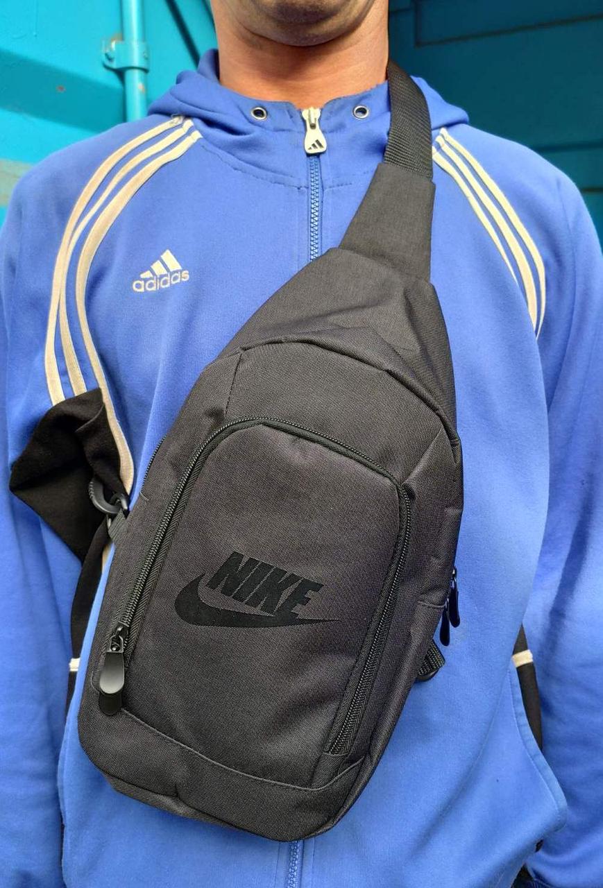 

Мужская брендовая сумка слинг нагрудная Nike, Adidas, Puma, Under Under Armour, мужские брендовые сумки, 1056 Nike