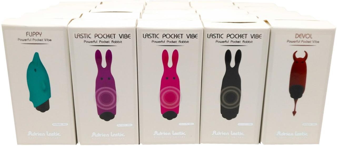 

Набор вибраторов Adrien Lastic Pocket Vibe (25 штук)