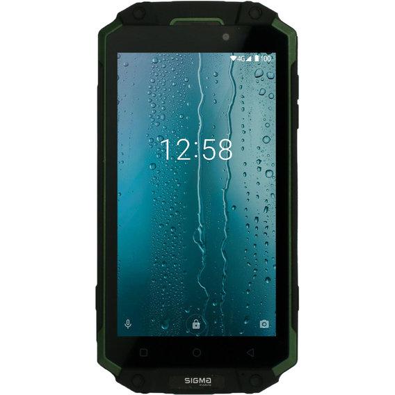 

Sigma mobile X-treme PQ39 ULTRA Black Green, Зелёный