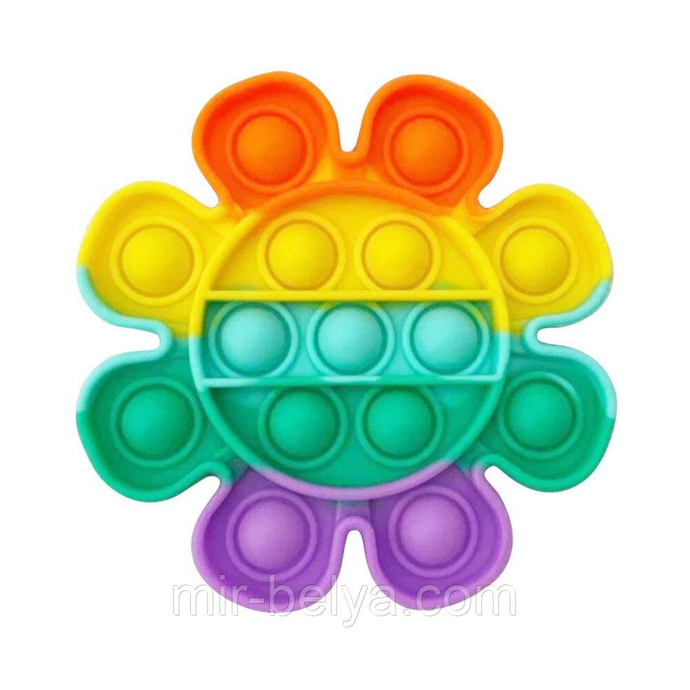 Іграшка-антистрес POP IT ANTYSTRESOWYCH PUSH BUBBLE POPIT Поп ит, pop it, сенсорная игрушка цвет на выбор