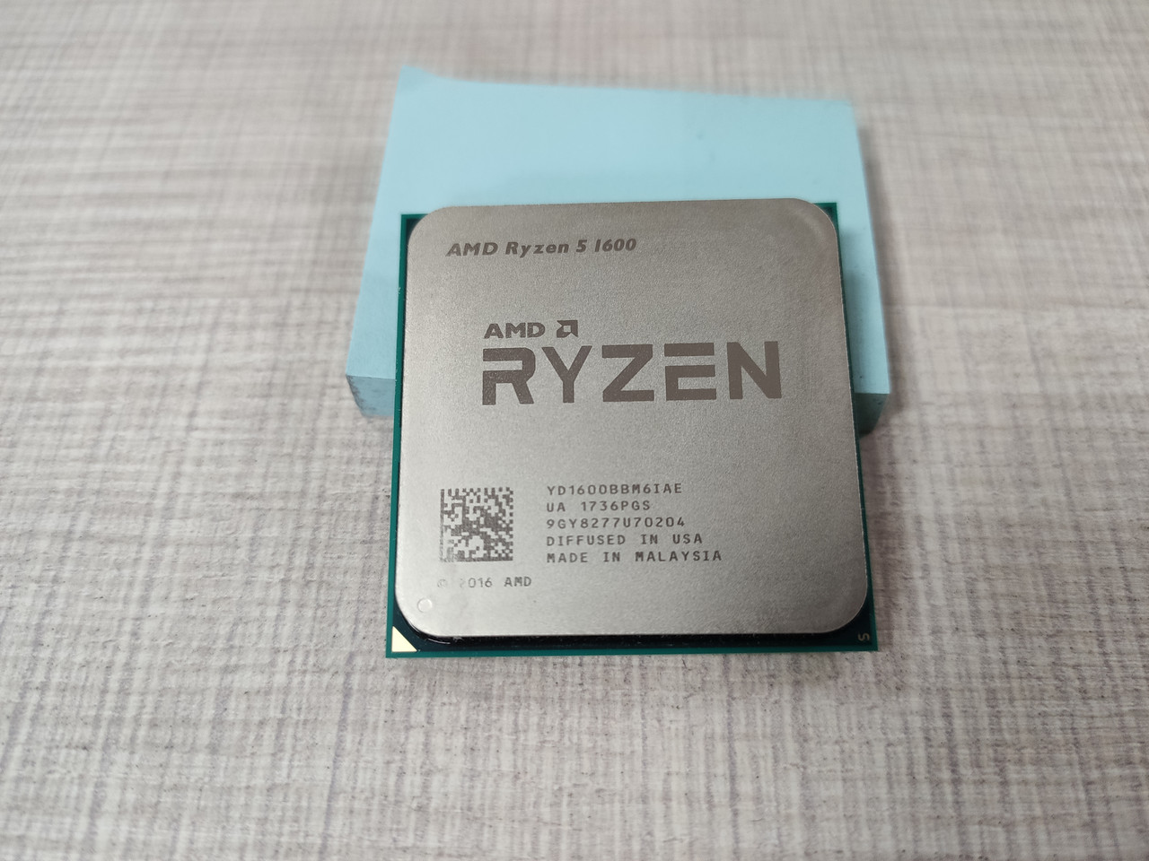 Процесор AMD Ryzen 5 1600 3.2(3.6)GHz sAM4, Tray