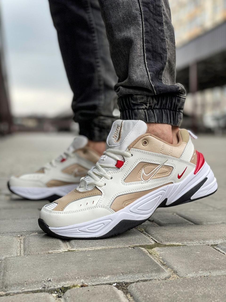 

Кроссовки мужские 18206, Nike M2K Tekno, бежевые, [ 41 42 43 44 45 ] р. 41-26,2см. 43, Бежевый