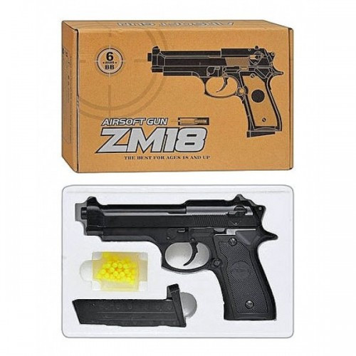 Детский игрушечный пистолет CYMA ZM18 с пульками