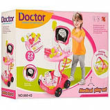 Детский игровой набор Доктора 660-43-44 со световыми и звуковыми эффектами, 22 предмета (2 цвета), фото 3