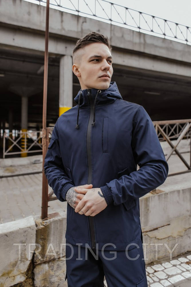 

Куртка синяя "Easy" softshell
