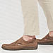 Мужские летние туфли Bastion на полную широкую ногу прошитые светлые бежевые черные оливковые, фото 3