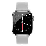 Умные часы Смарт часы Smart Watch W4 с сенсорным экраном и пульсометром IP67 HD full tuch белые + подарок, фото 2