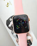 Умные часы Смарт часы Smart Watch W4 с сенсорным экраном и пульсометром IP67 HD full tuch белые + подарок, фото 9