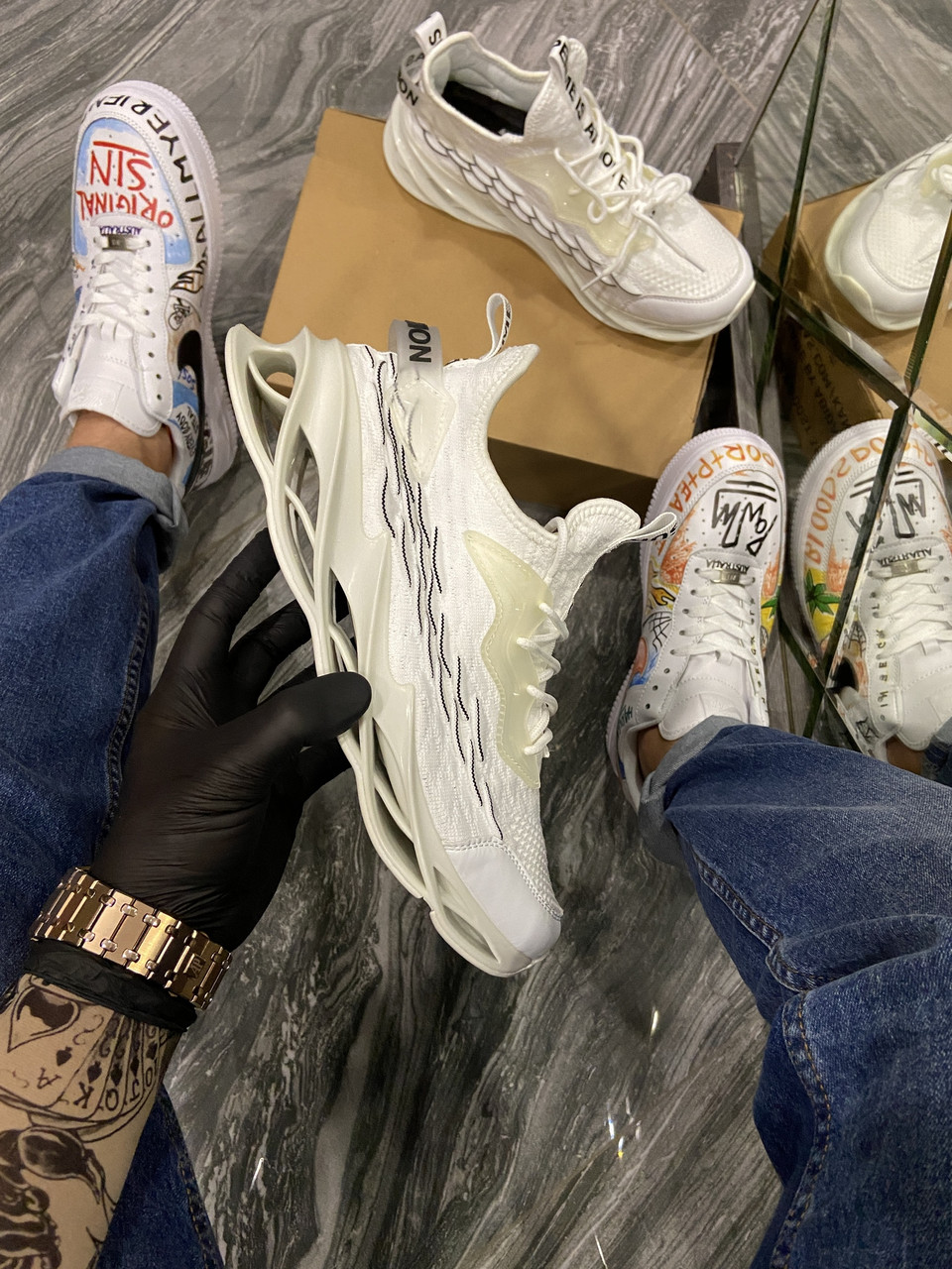 

Кроссовки Suprime Triple White (Не Бренд) (Белый) Белый 41|42|44|