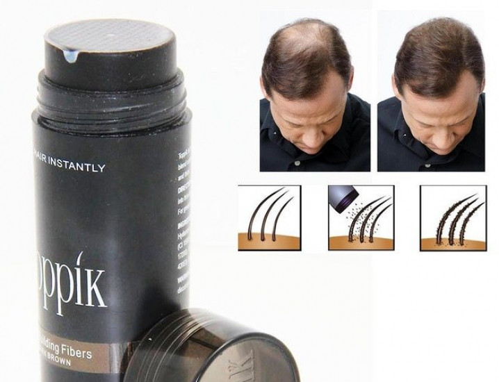 

Загуститель для редких волос Toppik для залысин