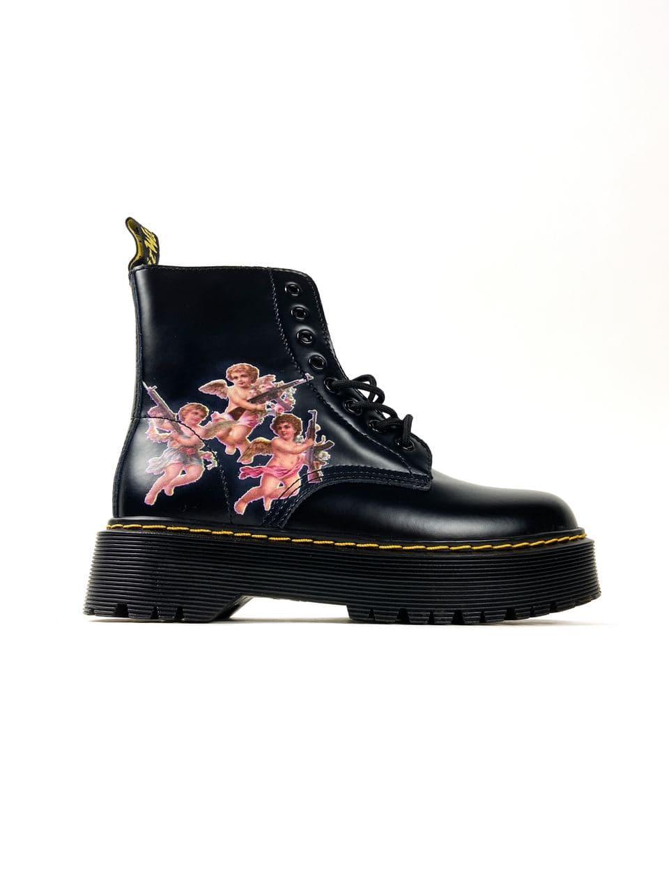 

Кроссовки Dr Martens Jadone Art Black (Термо) (Черный) Чёрный 36|37|38|39|40|