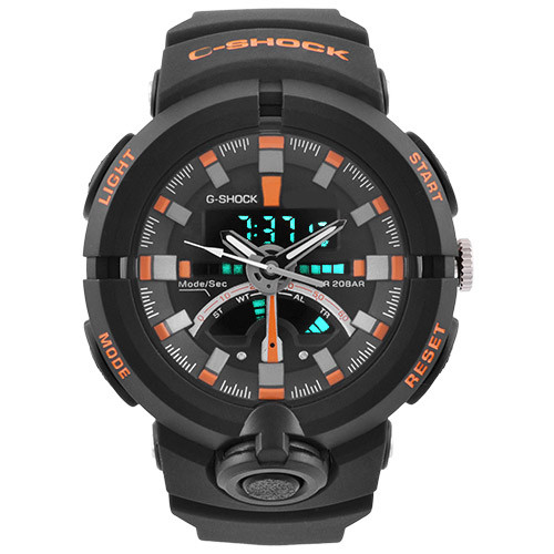 

Часы наручные C-SHOCK GA-500 Black-Orange