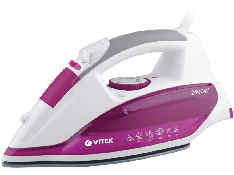 

Утюг Vitek VT-1262 PK, Белый с розовым