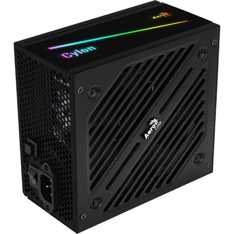 

Блок питания Aerocool Cylon 700W ARGB, Черный