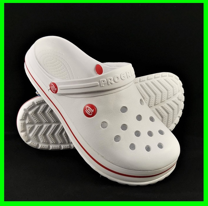 

Мужские Тапочки CROCS Белые Кроксы Шлёпки (размеры: 41,42,43,44,45,46)