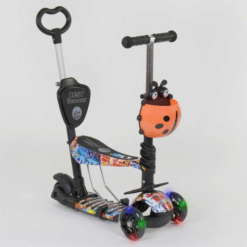 

Самокат детский 5в1 15600 Best Scooter, Подсветка колес
