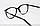 Круглые чёрные МАТОВЫЕ очки для зрения. Корейские линзы с антибликом, фото 4