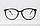 Круглые чёрные МАТОВЫЕ очки для зрения. Корейские линзы с антибликом, фото 6