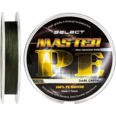 

Шнур Select Master PE 150m салатовый 0.16мм 19кг - Леска, шнуры