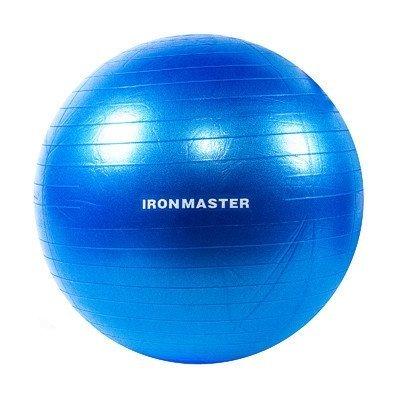 

Фитбол гладкий 65см синий Iron Master Anti-burst SKL11-281866