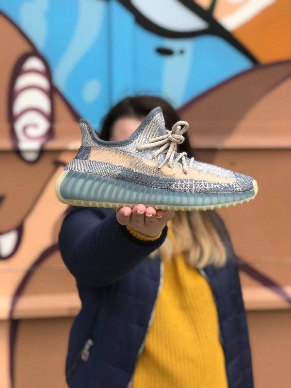 

Кроссовки Adidas Yeezy Boost 350 v2 Israfil текстильные на весну адидас брендовые для ходьбы 41, Разные цвета