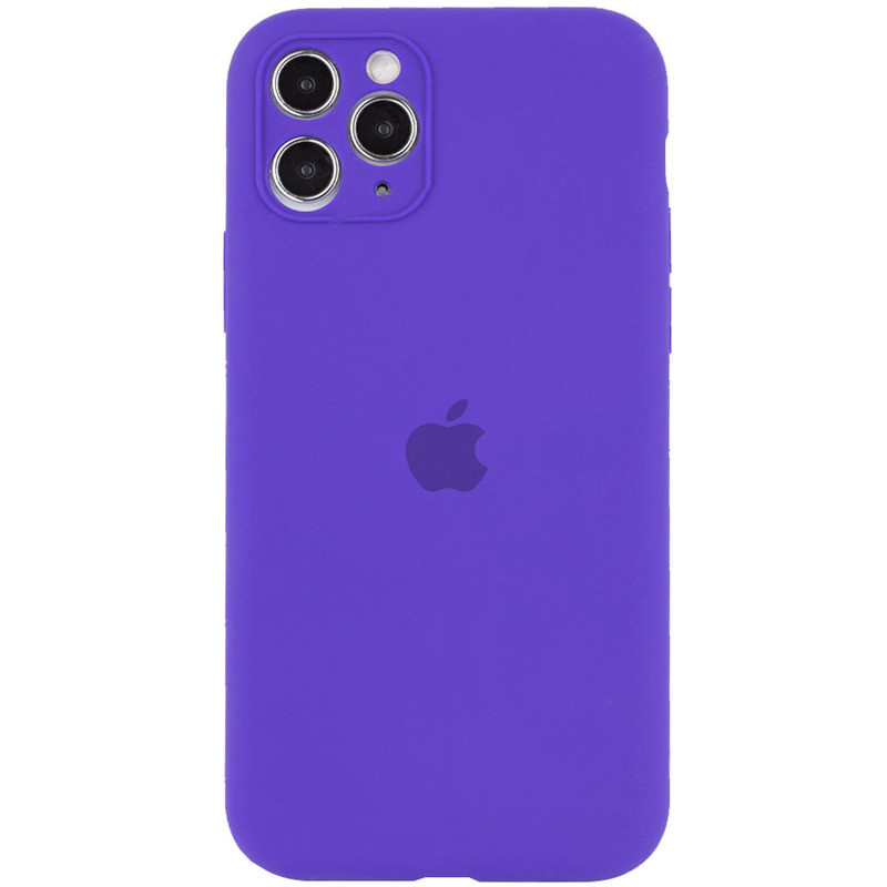 

Чехол Silicone Case Full Camera Protective (AA) Apple iPhone 11 Pro (5.8) Фиолетовый / Purple