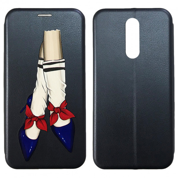 

Чехол Classy Xiaomi Redmi 8 Blue Red Bow